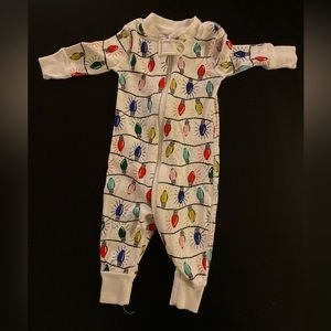 Hanna Anderson *Bright Bulbs* one piece pajama